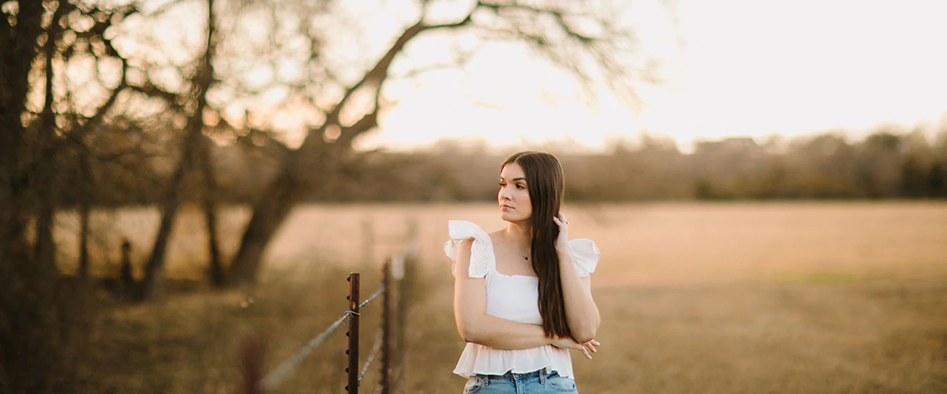 Senior portrait photography in the Fort Worth area