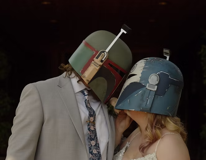 Cinematic wedding film still by Constantine Films, wedding videographer serving West Fort Worth, TX